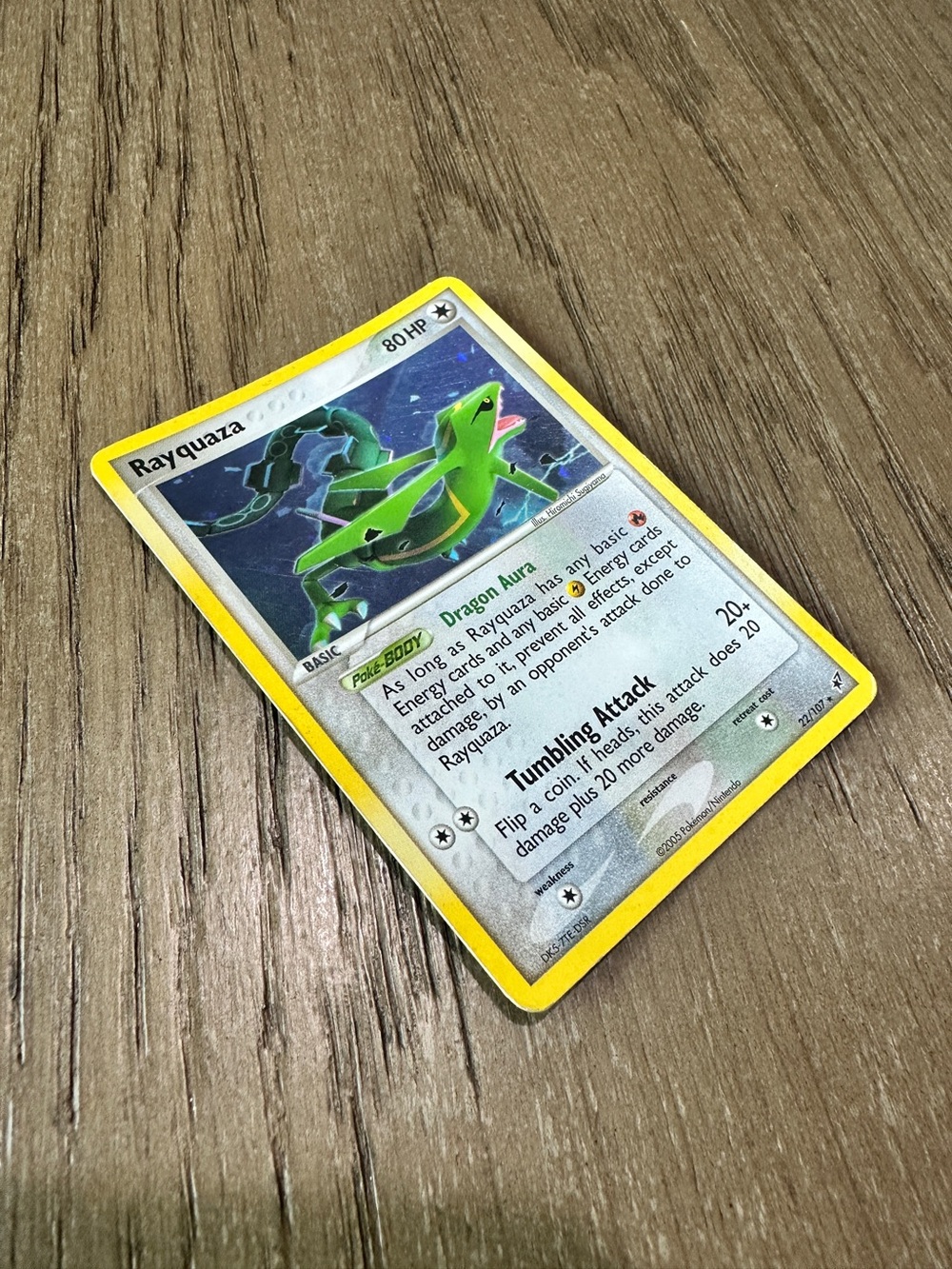 Rayquaza Pokémon Card - Halo - Picture 3 of 5